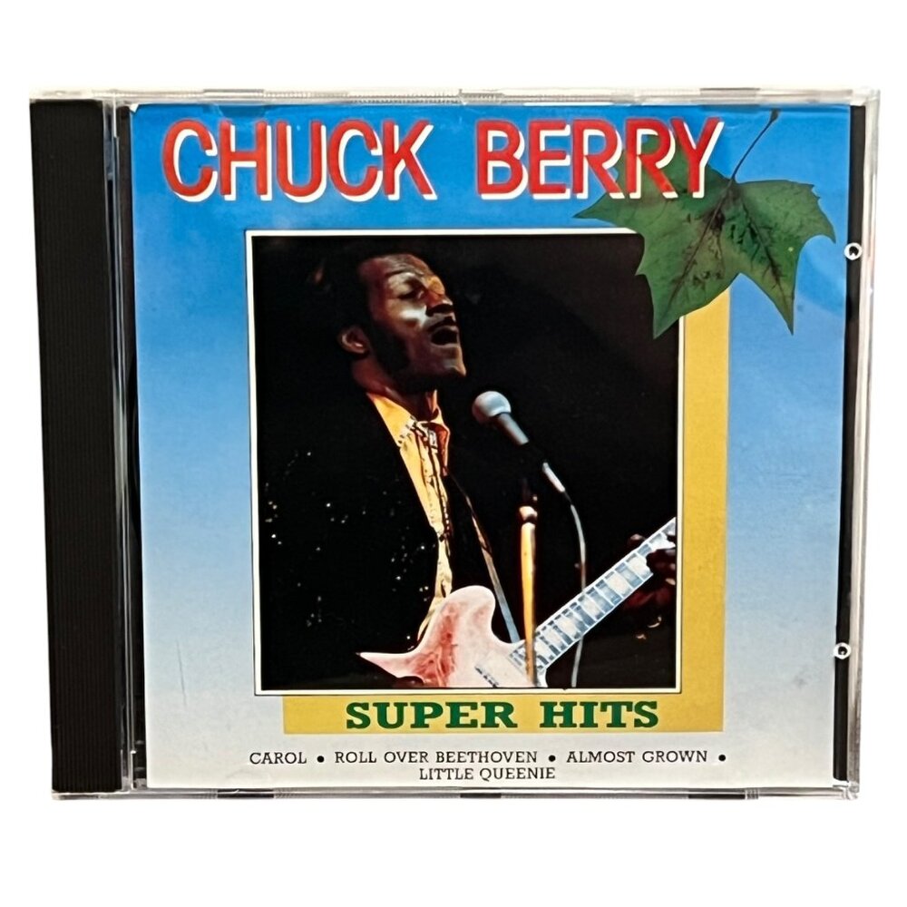 Chuck Berry "Super Hits" CD Album RARE Import West Germany Evergreen